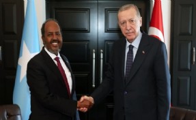 Cumhurbaşkanı Erdoğan, Somali Cumhurbaşkanı ile görüştü
