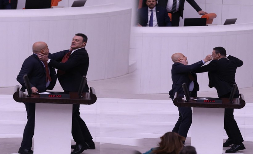 TBMM'de Can Atalay özel oturumu karıştı: AK Partililerden tekme tokat saldırı