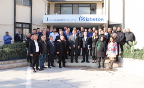 Başkan Tugay İZBETON işçileriyle buluştu; 2025’in yol haritası çizildi