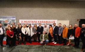 Mustafa Karabulut Yarımada Gazetecilik Ödülleri sahiplerini buldu
