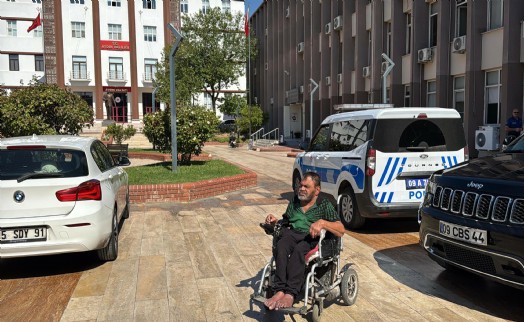 17 yıl hapisle aranan engelli, cezaevine ambulansla gönderildi