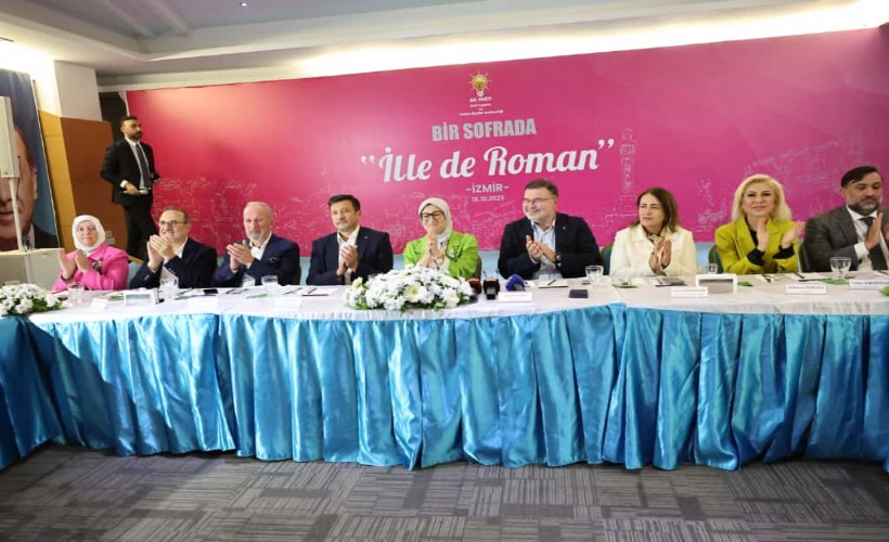 AK Parti’den İzmir’de, 'Bir Sofra'da İlle de Roman' buluşması!