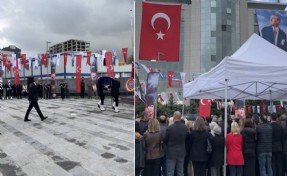 AK Partili Akın'a protesto! Halk törende arkasını döndü