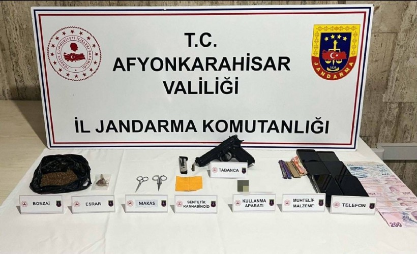 Afyonkarahisar'da uyuşturucu operasyonu
