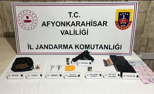 Afyonkarahisar'da uyuşturucu operasyonu