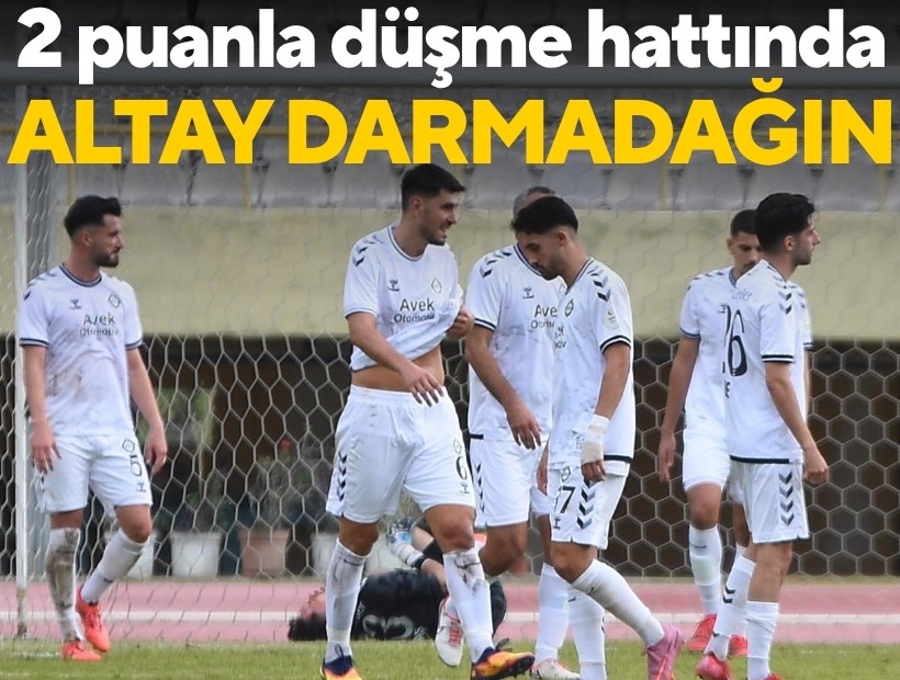 Altay darmadağın oldu
