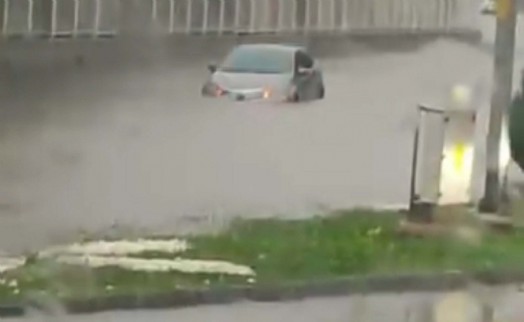 Aydın'da sağanak etkili oldu