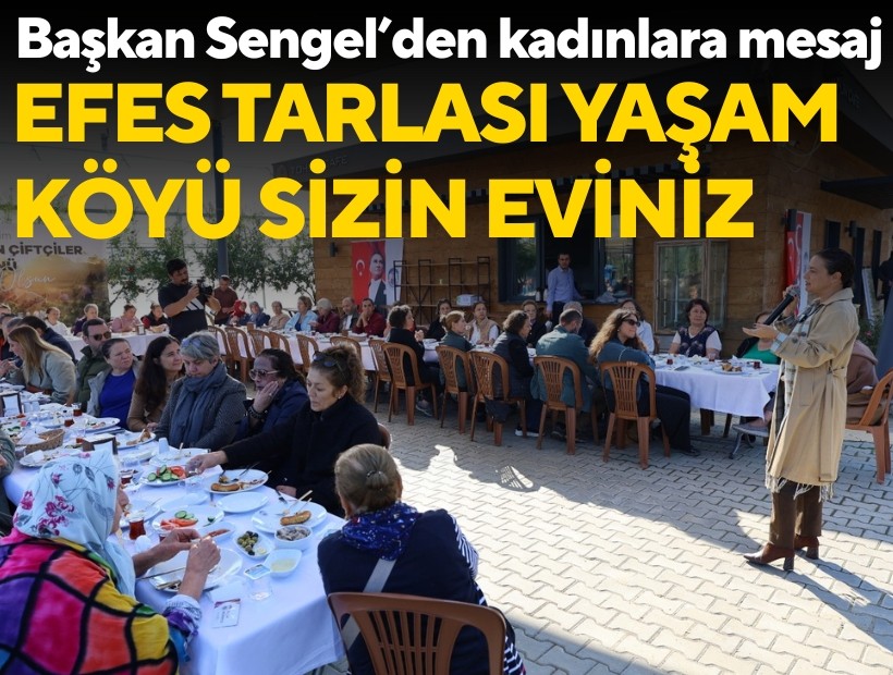 Başkan Sengel: 'Kadın üreticiler sürdürülebilir tarımın güvencesidir'