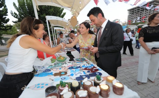 Bayraklı’nın üreten kadınlarına özel sergi