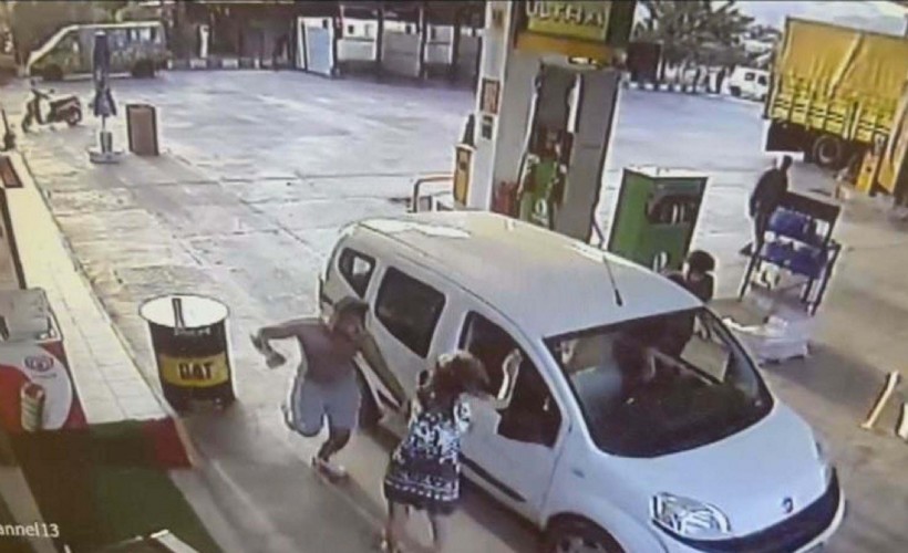 Benzinlikte kadına şiddet davasında sanıklara hapis cezası
