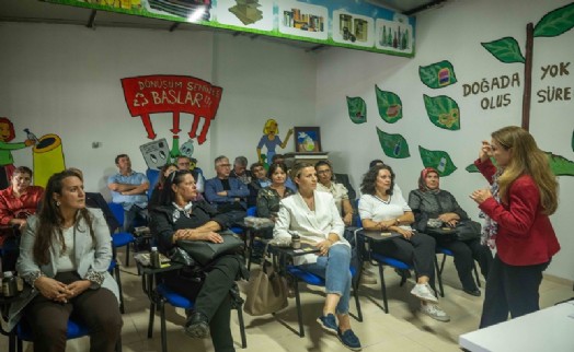 Bornova'da sıfır atık için muhtarlara eğitim