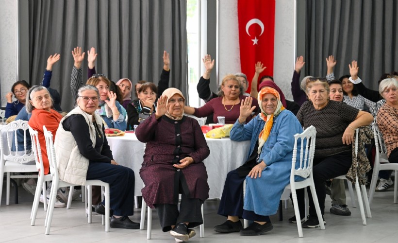 Bornovalı kadınlar geleceğe umut ekiyor
