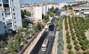 Buca’da tarihi asfalt yatırımı
