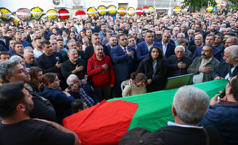 CHP Buca İlçe Başkanı Kaya'yı acı gününde yalnız bırakmadılar