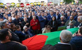 CHP Buca İlçe Başkanı Kaya'yı acı gününde yalnız bırakmadılar