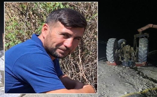 Devrilen traktörün altında kalan sürücü hayatını kaybetti