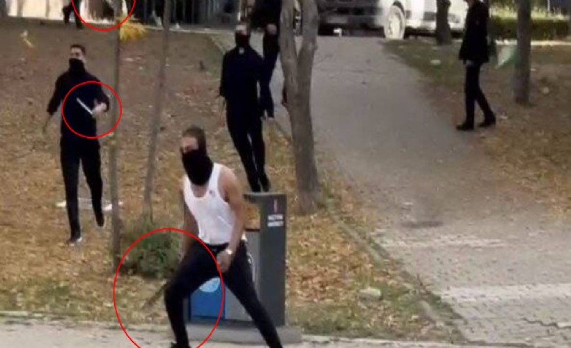 Ellerinde pala yüzlerinde maske.. Hacettepe'de öğrencilere saldırdılar!