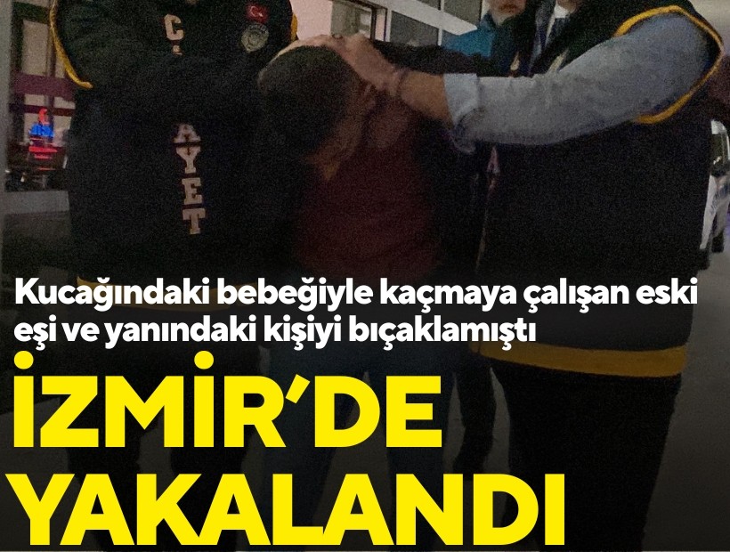 Eski eşi ile yanındaki kişiyi bıçakla yaralayan şüpheli tutuklandı