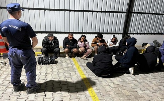 Fethiye'de karada 20 kaçak göçmen yakalandı