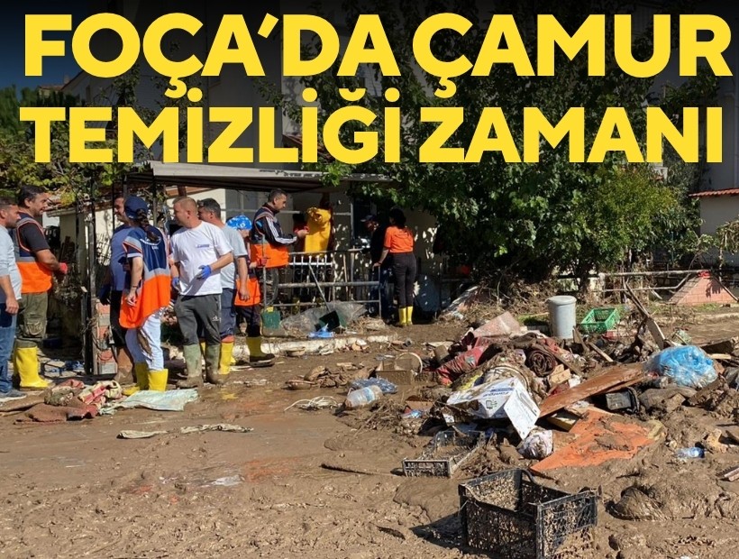 Foça'da en çok o mahalle zarar gördü!