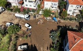 Foça'da en çok o mahalle zarar gördü!