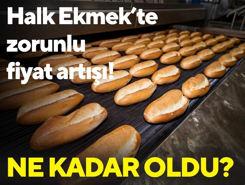 Halk Ekmek'te zorunlu fiyat artışı: Ne kadar oldu?