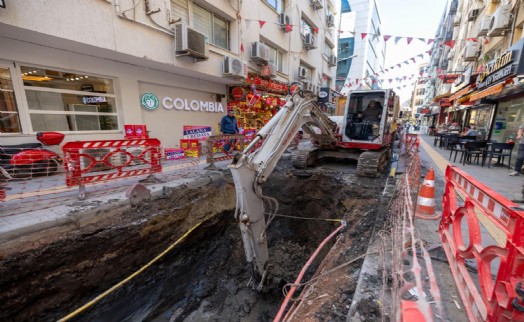 İZSU’dan Alsancak’a 250 milyon liralık altyapı yatırımı