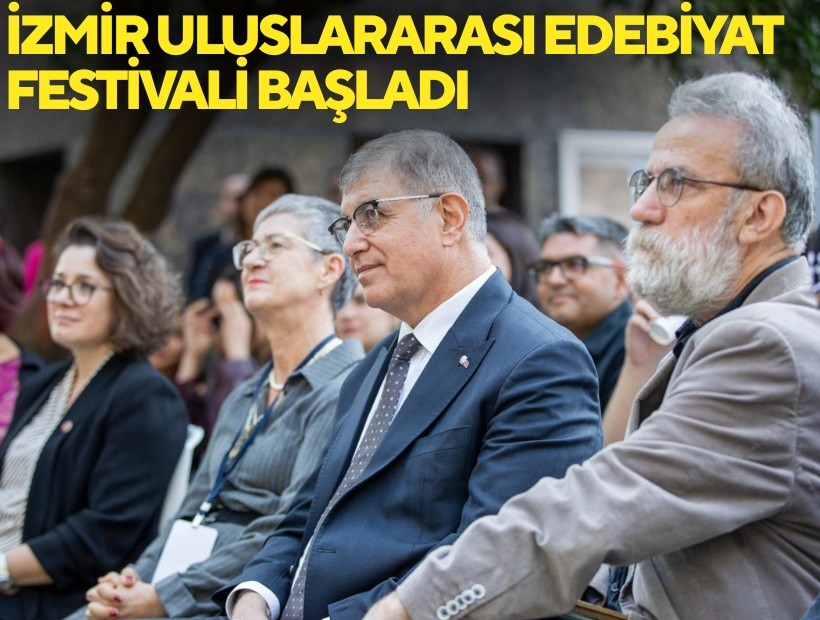 İzmir Uluslararası Edebiyat Festivali başladı