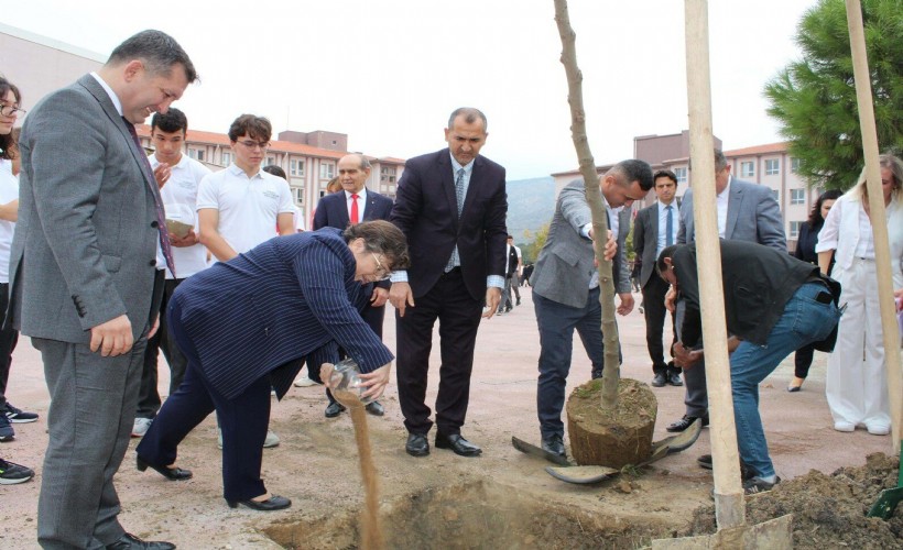 İzmir'de 7 bölgenin toprağı Cumhuriyet çınarında buluştu