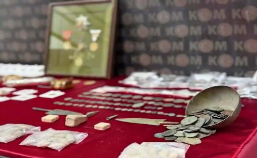 İzmir'de milyonluk tarihi eser operasyonu: 1 şüpheli gözaltında
