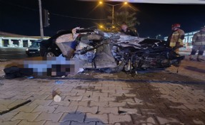 İzmir yolunda korkunç kaza: 1 ölü, 3 yaralı