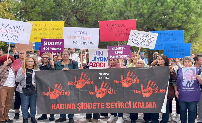 İzmirli kadınlar tek yürek oldu: 'Kadın cinayetleri politiktir'