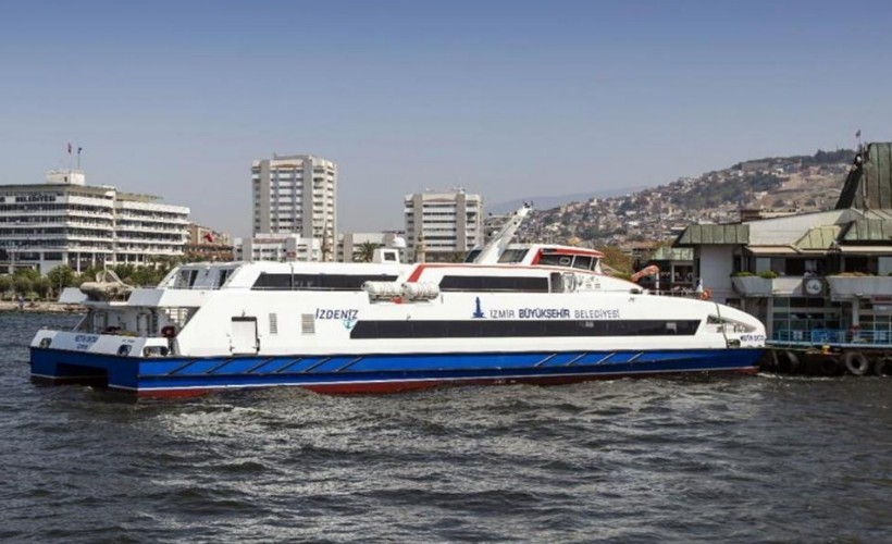 İzmirliler dikkat! Vapur seferleri iptal edildi