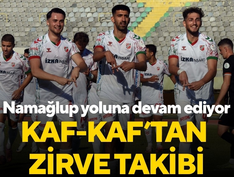 Kaf-Kaf'tan 4 gollü galibiyet!