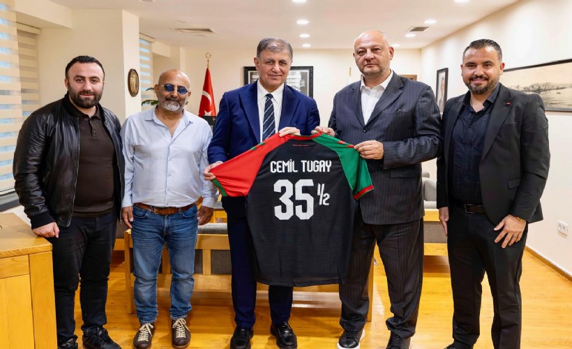Karşıyaka'dan Tugay'a stat teşekkür ziyareti!