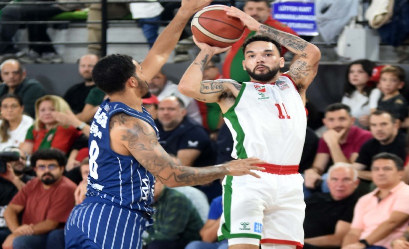 Karşıyaka potada Galatasaray önünde