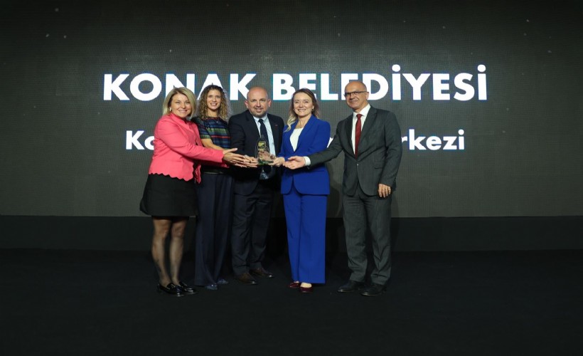 Konak aldığı ödülle İzmir'in gururu oldu