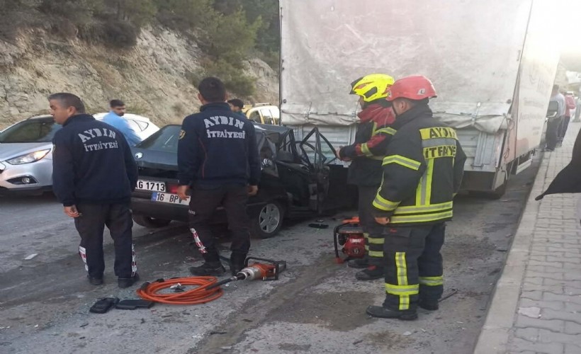 Kuşadası’nda 1 kişinin öldüğü kaza kamerada