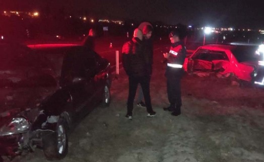 Kütahya’da trafik kazası; 6 yaralı