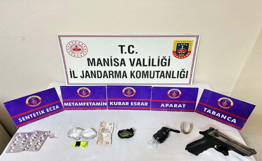 Manisa'da uyuşturucu operasyonu; 2 tutuklama