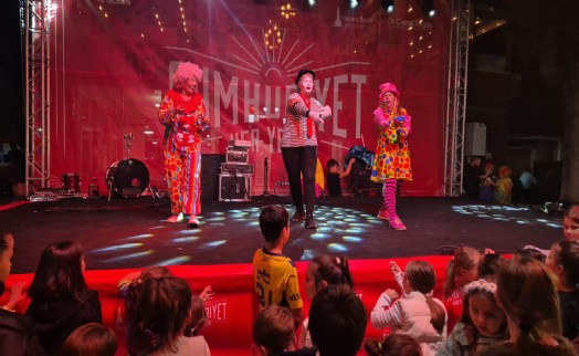 Menderes’te Cumhuriyet coşkusu