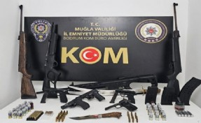 Muğla’da ruhsatsız silah operasyonu; 4 kişi tutuklandı
