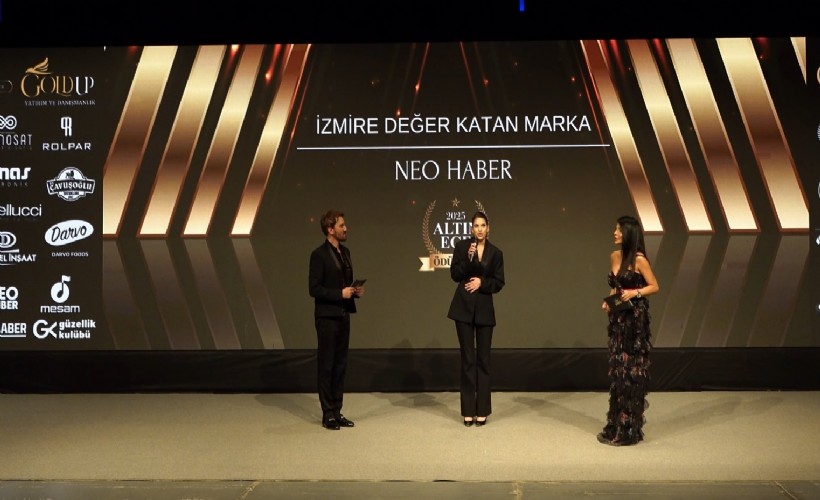 NEO HABER’e anlamlı ödül! İzmir’e değer katan marka seçildi