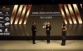 NEO HABER’e anlamlı ödül! İzmir’e değer katan marka seçildi