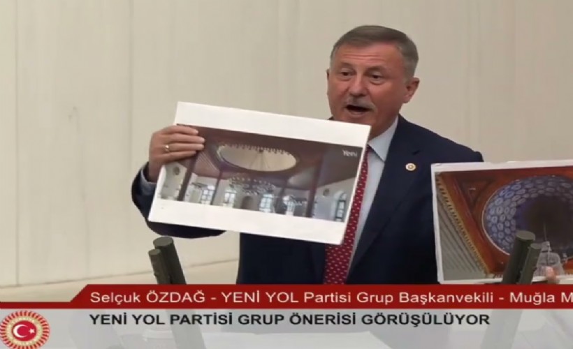 Selçuk Özdağ'dan TBMM'de 'restorasyon' tepkisi: 'Tarihimize paslı hançer saplanıyor'