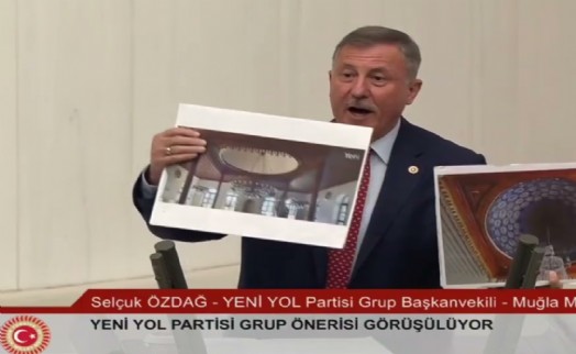Selçuk Özdağ'dan TBMM'de 'restorasyon' tepkisi: 'Tarihimize paslı hançer saplanıyor'