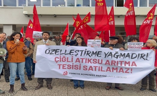 TKP’den İZSU önünde eylem!