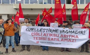 TKP’den İZSU önünde eylem!