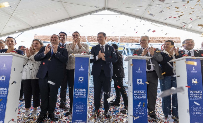 Tugay'dan tesis açılışında iddialı açıklamalar: 'Ne kirli Körfez, ne dayanıksız bina, ne de trafik sorunu kalacak'