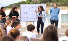 'Harflerin Çeşmesi' çalışması Harf Devrimi’nin yıl dönümünde tanıtıldı